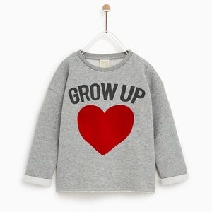 Zara kid sweatshirt - size 5